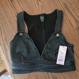 Wild Fable Charcoal Denim Tank Top NWT